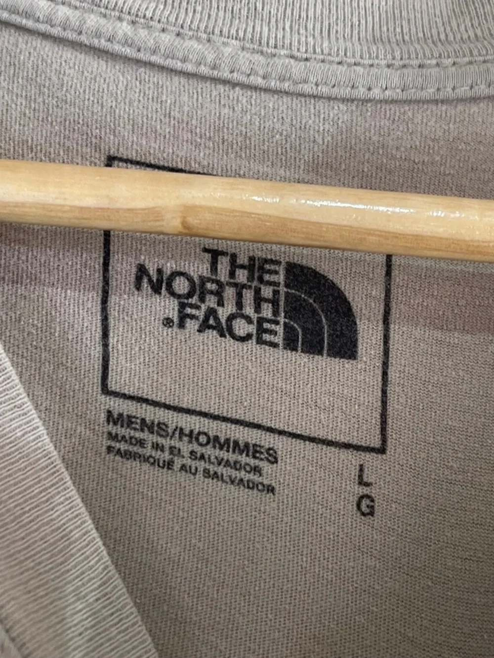 The North Face Beige Graphic Logo Tee